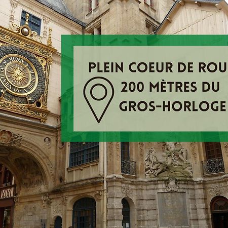 Studio Au Coeur De Rouen, 4 Personnes, Calme & Elegant ภายนอก รูปภาพ